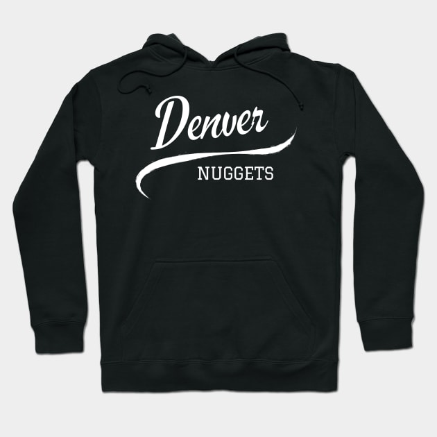 Nuggets Retro Hoodie by CityTeeDesigns